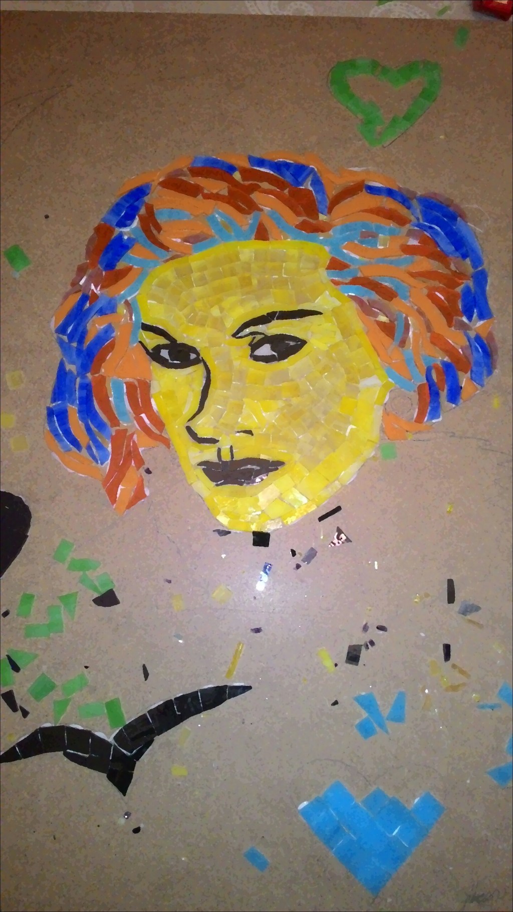 “Coco” mosaic artwork is going&nbsp;on!