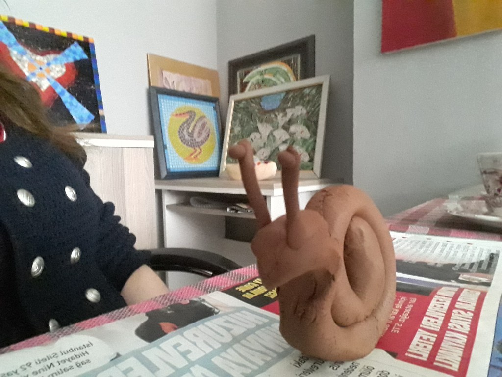 Seramik salyangoz yapımı / Aktivite&nbsp;önerisi