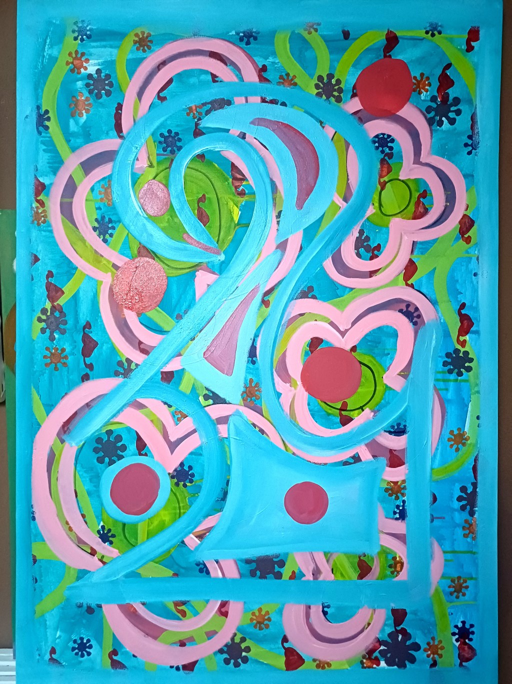 Playful Ghost / Oyuncu Ruh #art&nbsp;#painting