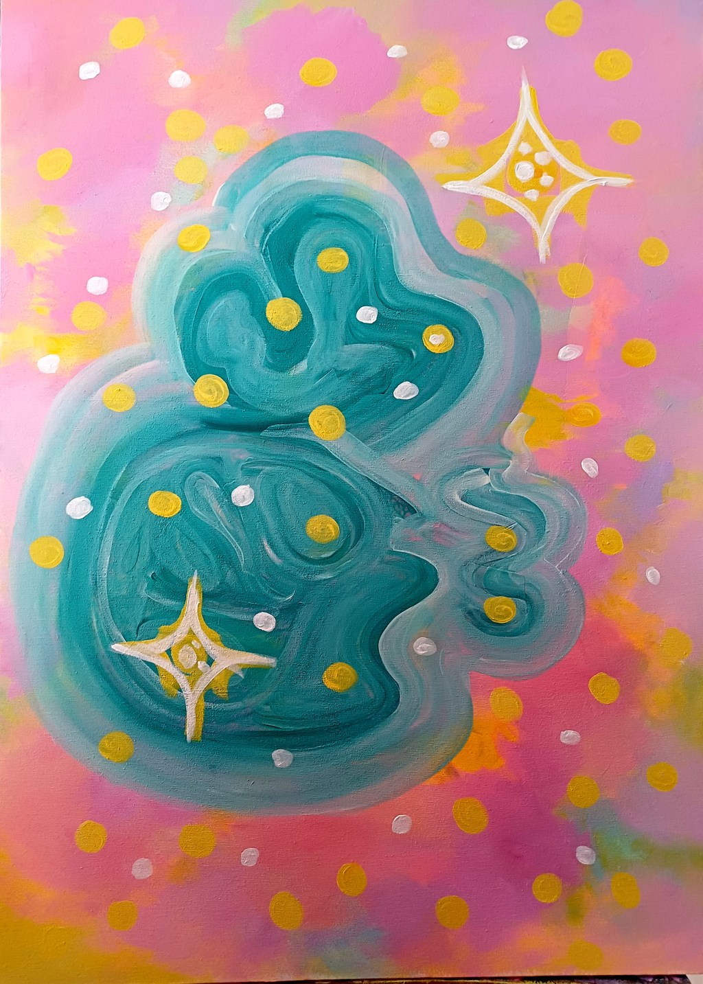 Soyut Akrilik ve&nbsp;Figüratif